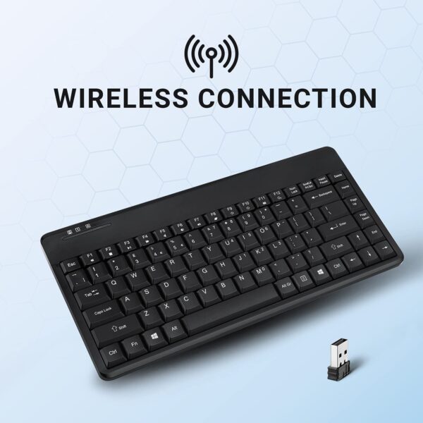 Perixx PERIBOARD-609 2.4GHz Wireless Mini Keyboard